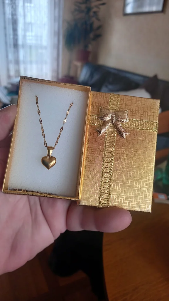 Collier cœur  – photo 2